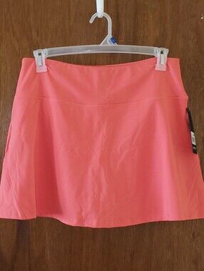 NWT Bally Coral Dry Wik Skort Sz Xl